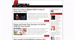 Desktop Screenshot of popcorndaily.com